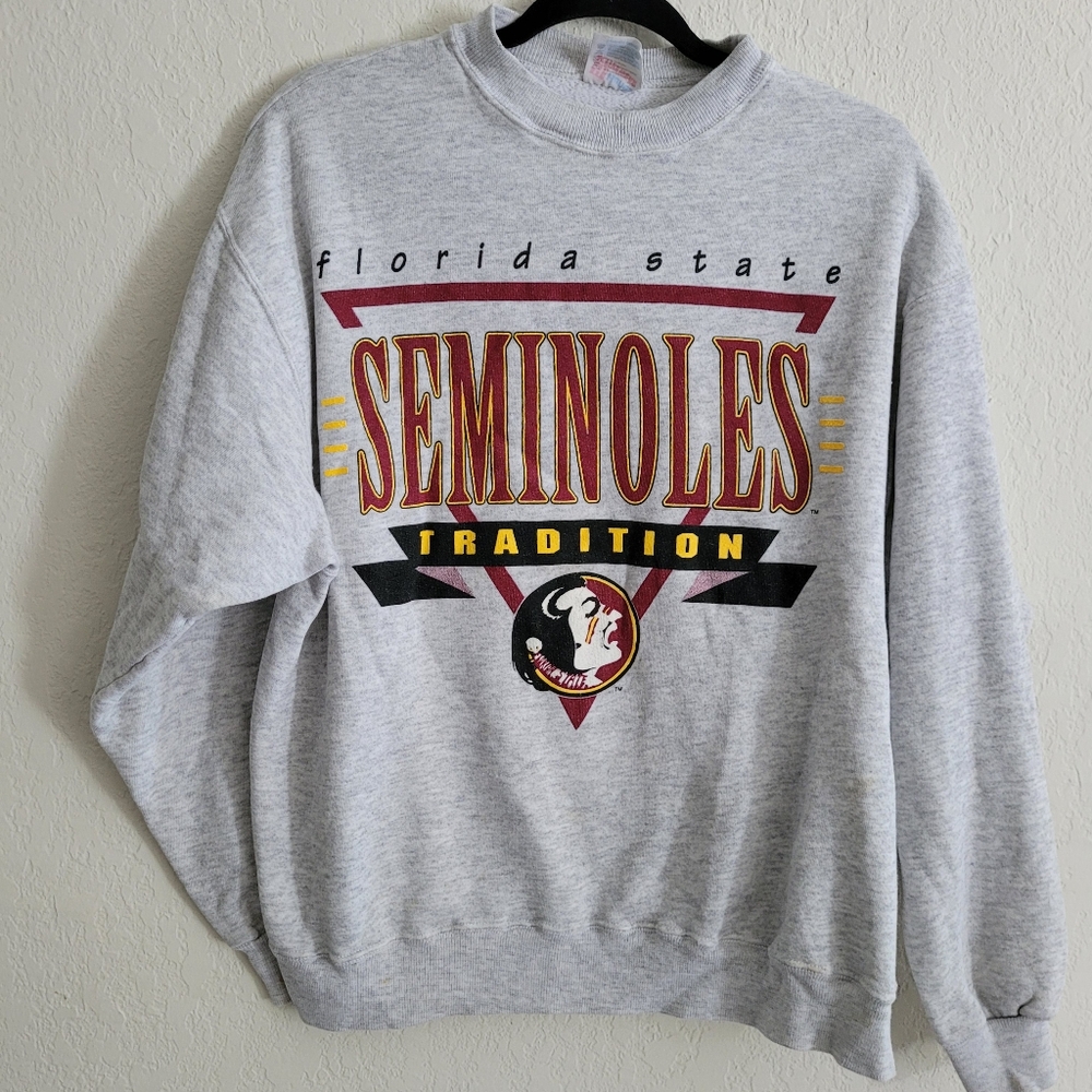 Vintage Florida State Seminoles gray sweatshirt